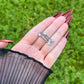 CZ Gem Titanium Nipple Barbells: 14G Nipple Piercing