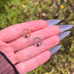 Vintage Style Septum Clicker: Stainless Steel Hinged Nose Ring, 16G 8mm