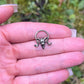 Stainless Steel Septum Clicker: Gothic Emo Punk Nose Ring 16G 10mm