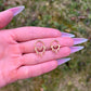 Titanium Heart Septum Clicker: Goth Punk Nose Ring, 16G 8mm/10mm