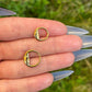 Hinged Septum Clicker: Titanium Moon Nose Ring, 16G 8mm/10mm