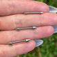 Spikey Titanium Bridge Barbell - Gothic Punk Piercing (14G/1.6mm)
