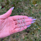 Spike Hoop Earrings: Stainless Steel, Punk/Gothic Style
