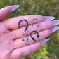 Spiky Septum Ring: Stainless Steel Horseshoe Piercing - Gothic Punk Emo, 16G 8mm/10mm/12mm