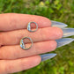 Hinged Septum Clicker: Titanium Moon Nose Ring, 16G 8mm/10mm