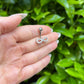 Titanium Infinity Belly Button Ring: Crystal Navel Jewellery, 8mm/10mm/12mm