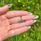 Titanium Infinity Belly Button Ring: Crystal Navel Jewellery, 8mm/10mm/12mm