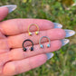 Star Horseshoe Septum Ring: Stainless Steel Nose Hoop 16G 10mm