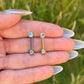 Titanium Christina Piercing: Crystal Gem, Venus Barbell 14G