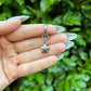 Star Hoop Earrings: Stainless Steel, Hoops with dangle charms