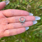 Hinged Septum Clicker: Stainless Steel Nose Ring, Gothic/Punk /horror, 16G 10mm