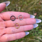 Ouroboros Snake Septum Ring: Surgical Steel 16G (1.2mm) 8mm
