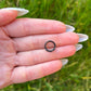 Barbed Wire Septum Ring: Surgical Steel 16G 8mm, Black/Silver