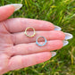 Leaf Septum Clicker, Titanium Nose Ring: 16G 8mm/10mm