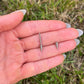 Classic Titanium Bridge Bar | Silver Spike Ends