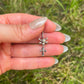 Skull & Ankh Belly Button Ring | Stainless Steel: Gothic Navel Piercing 14G