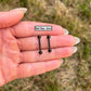 Black Titanium Bridge Barbell - Gothic Punk Piercing (14G/1.6mm)