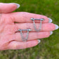 Titanium Chain Nipple Barbell | G23 Nipple Piercing Pair | Ball or Spike Ends